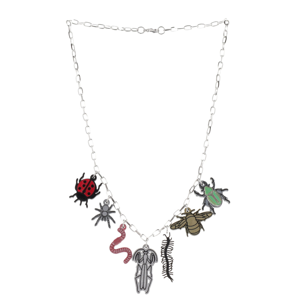 The Beasties Charm Necklace - Sour Cherry