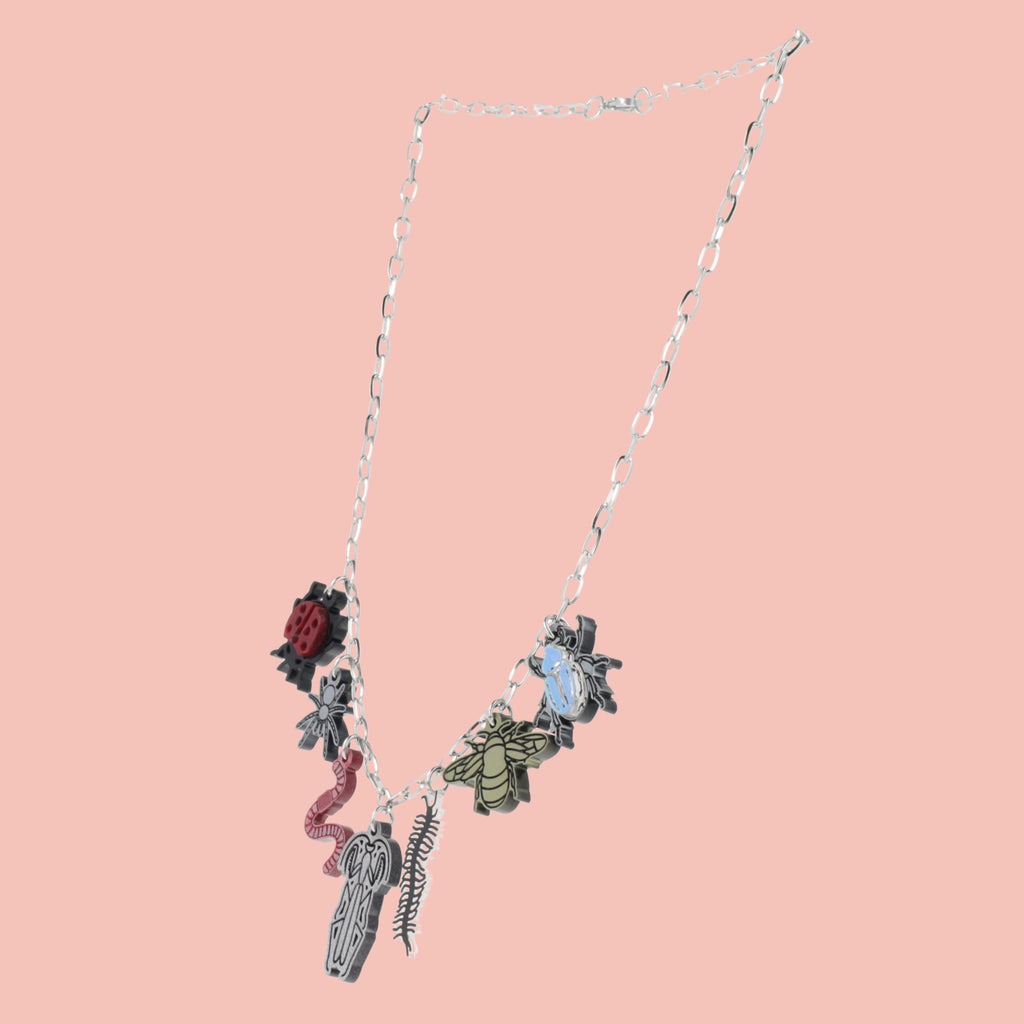 The Beasties Charm Necklace - Sour Cherry