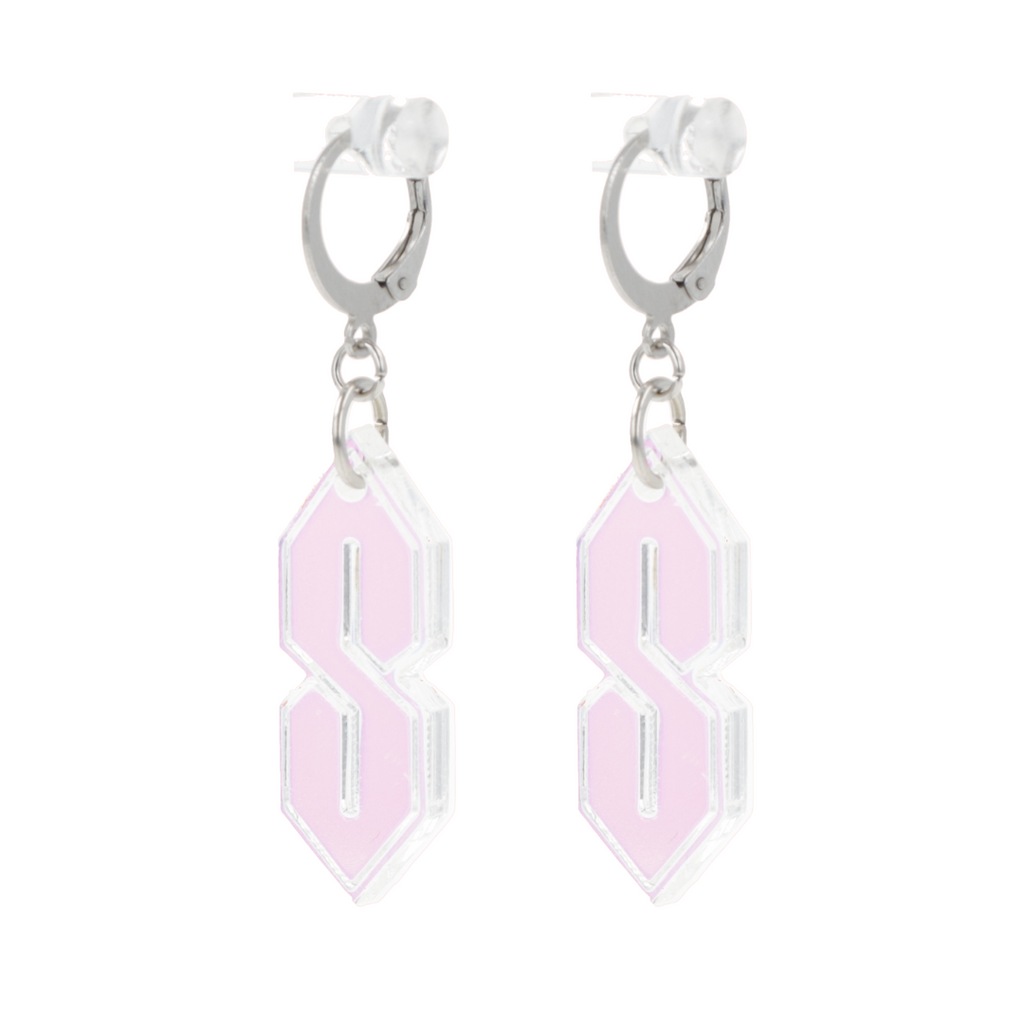 Cool S Huggie Hoop Earrings - Sour Cherry