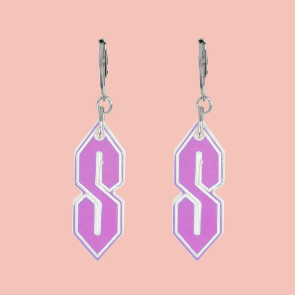 Cool S Huggie Hoop Earrings - Sour Cherry