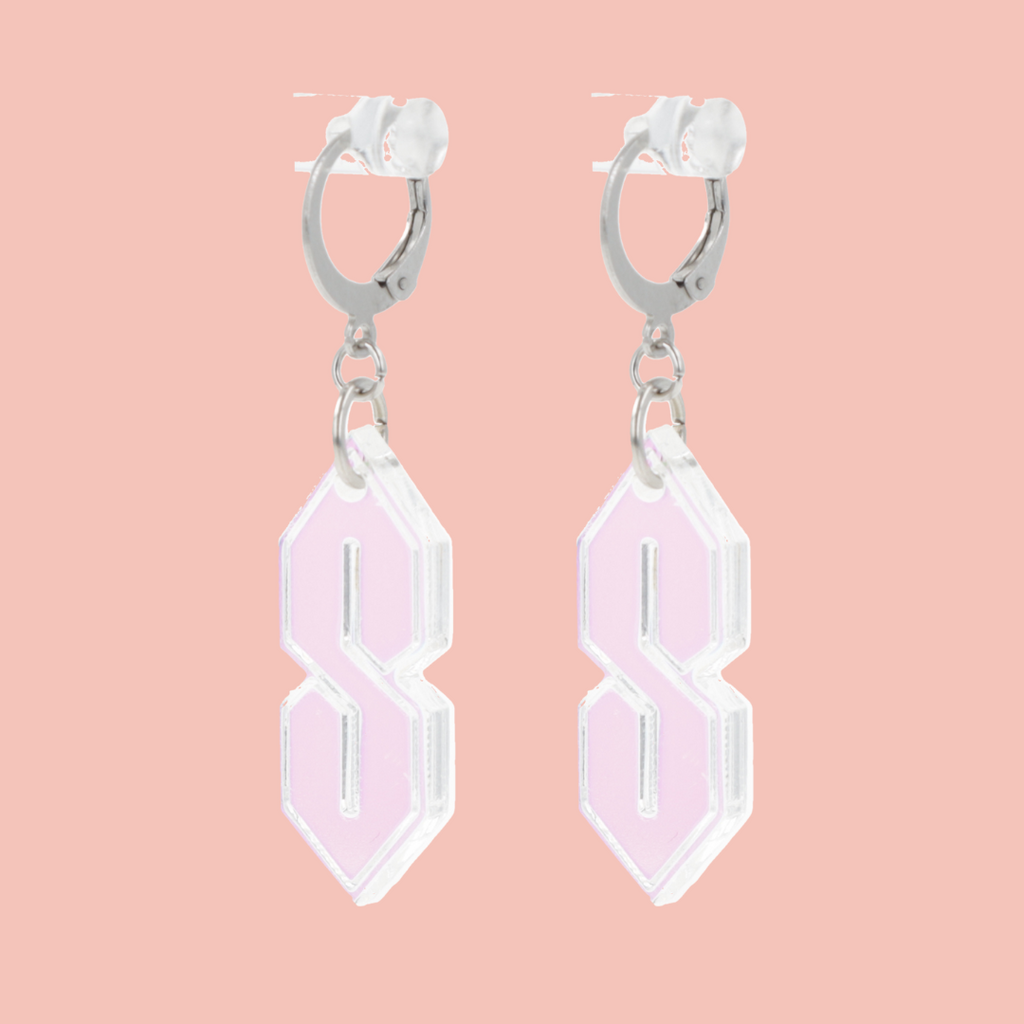 Cool S Huggie Hoop Earrings - Sour Cherry