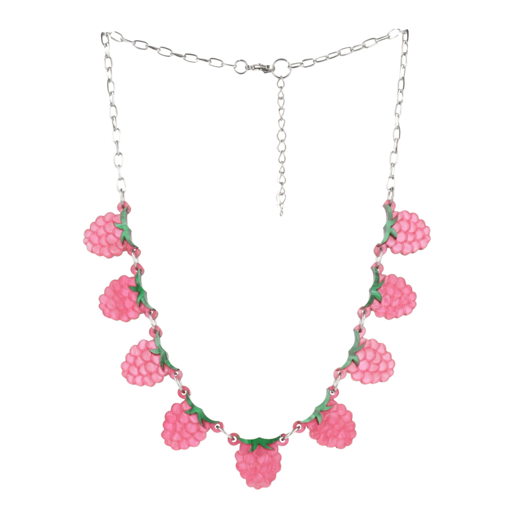 The Punnet Necklace - Raspberries - Sour Cherry