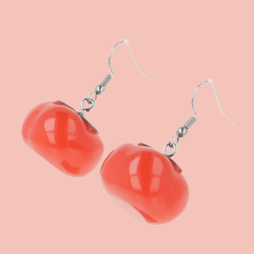 Tomato Girl Summer Earrings - Sour Cherry