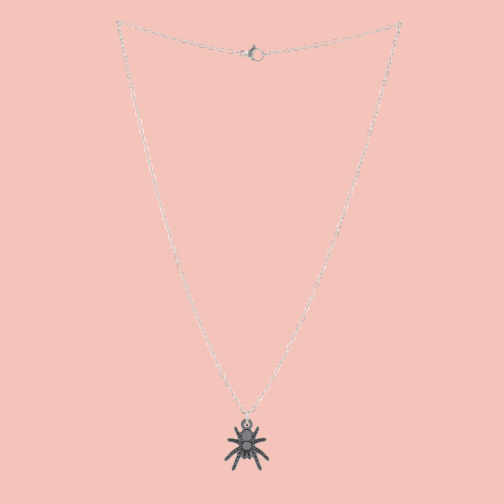 Web Developer Spider Necklace - Sour Cherry