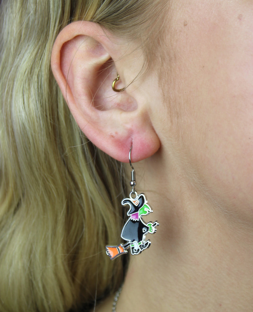 Witch, You Oughta Know Earrings - Sour Cherry