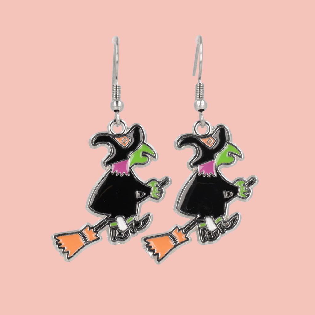 Witch, You Oughta Know Earrings - Sour Cherry