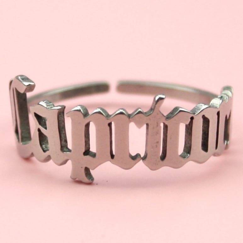 Capricorn Zodiac Ring - Sour Cherry