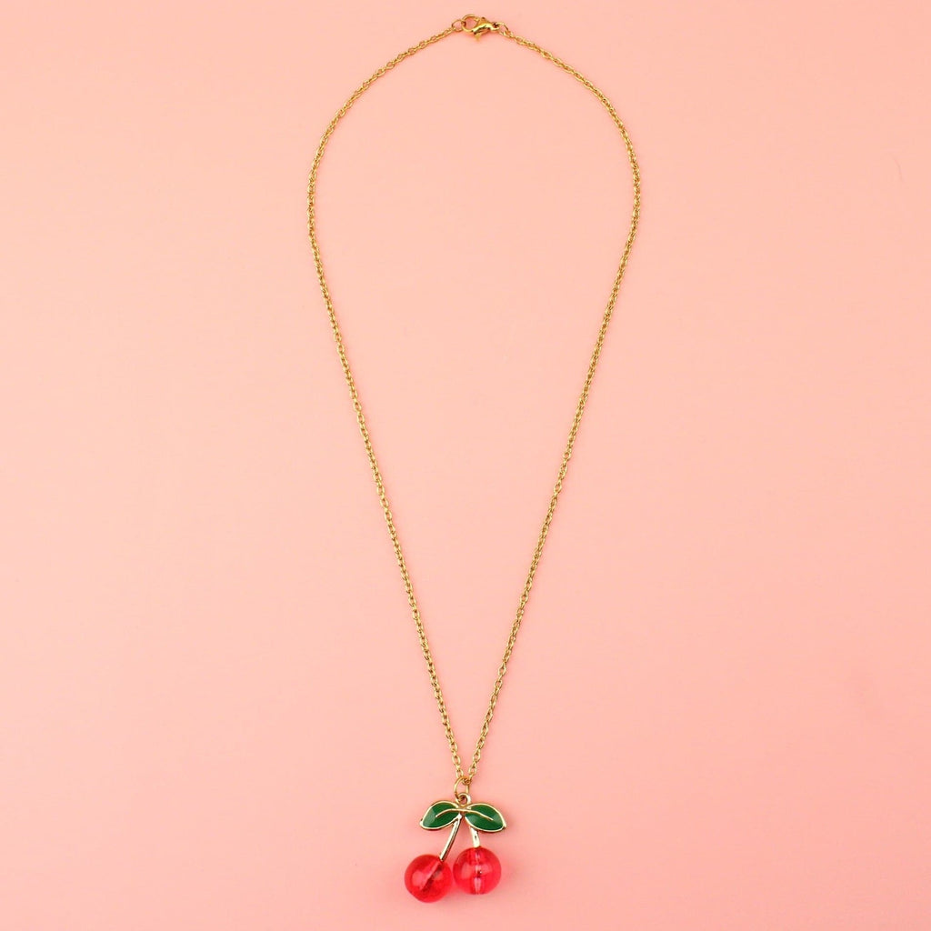 Cherry-licious Necklace - Sour Cherry