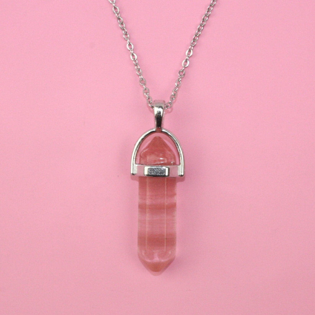 Cherry Quartz Necklace - Sour Cherry