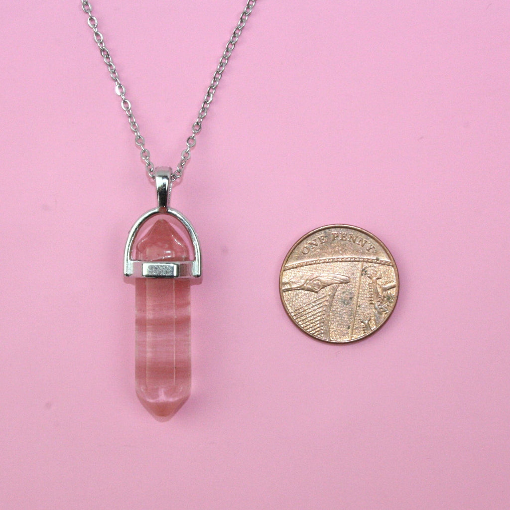 Cherry Quartz Necklace - Sour Cherry