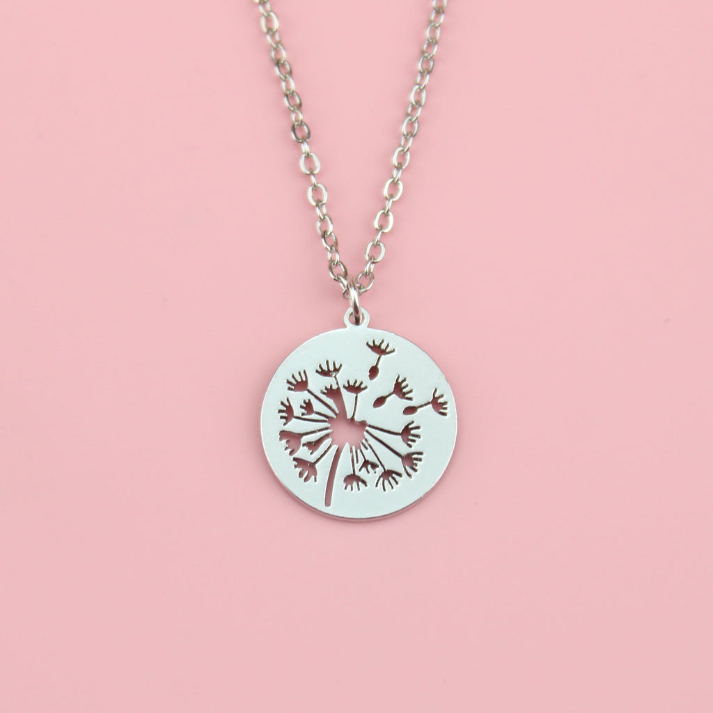 Dandelion Necklace - Sour Cherry