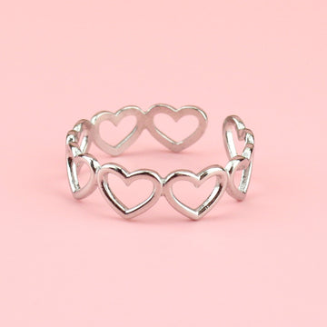 Heart Of Steel Ring - Sour Cherry