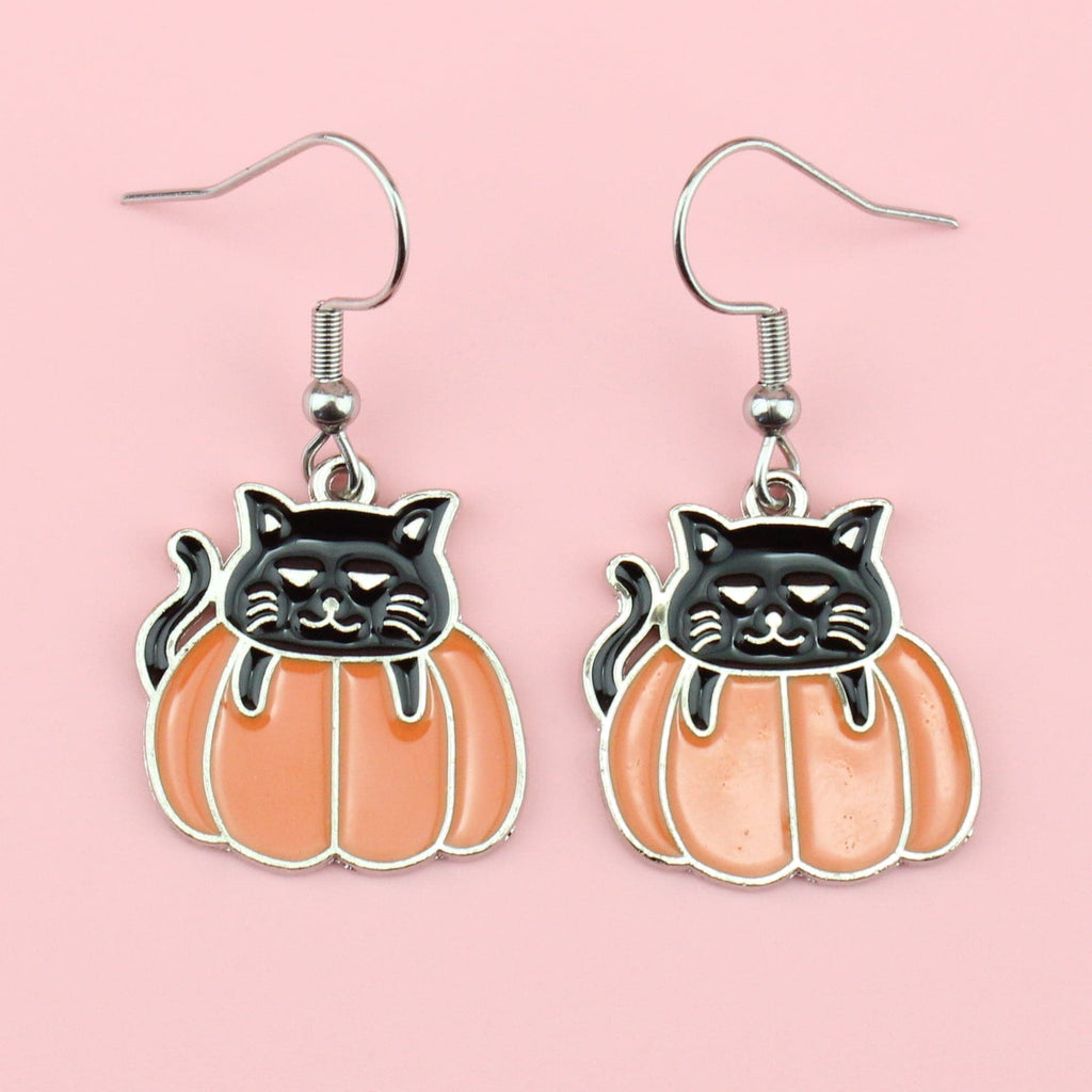 Hocus Purrcus Earrings - Sour Cherry