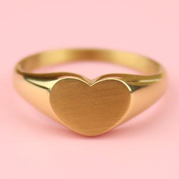 Heart Of Gold Ring - Sour Cherry