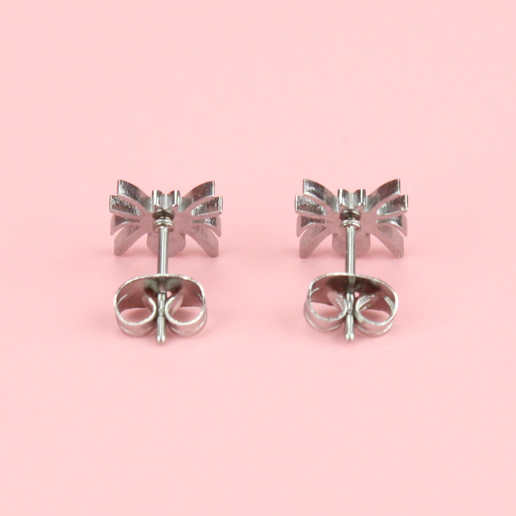 Spider Stud Earrings - Sour Cherry