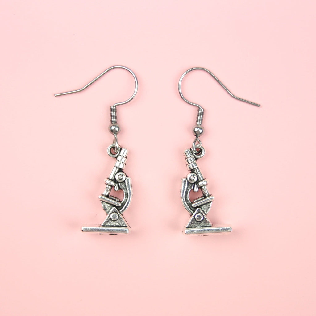 Microscope Earrings - Sour Cherry