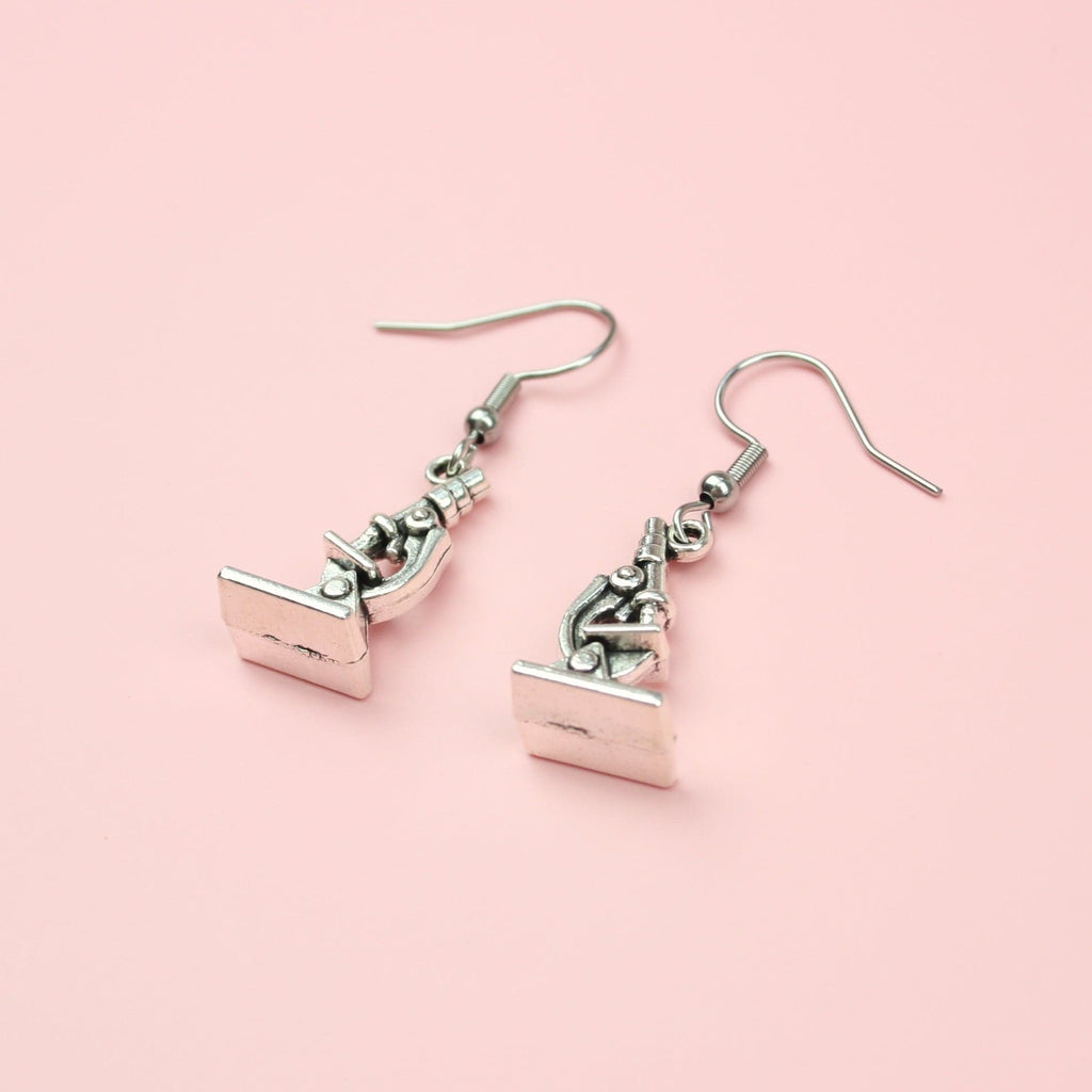 Microscope Earrings - Sour Cherry