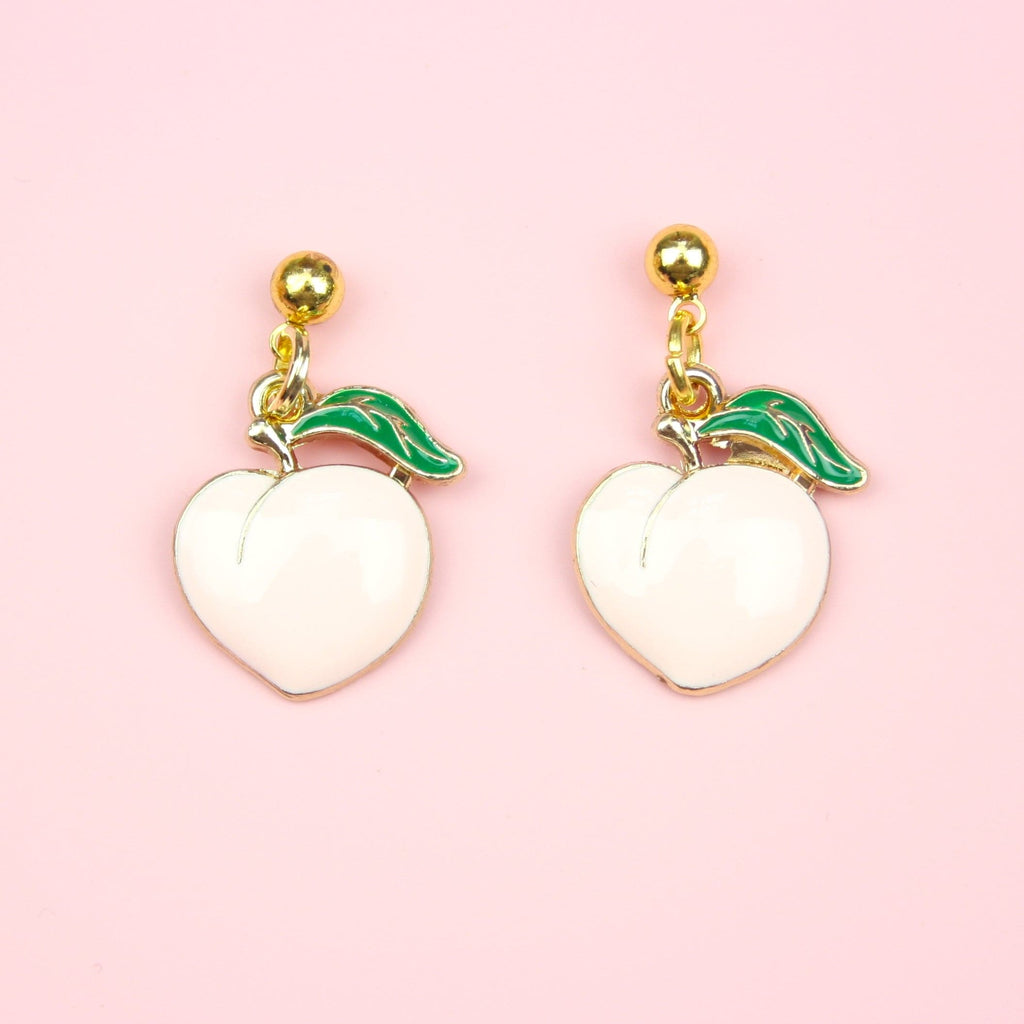 Peach Earrings - Sour Cherry