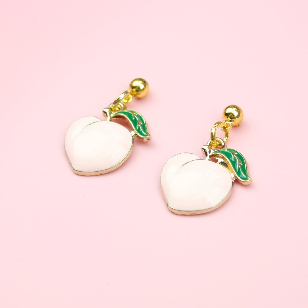 Peach Earrings - Sour Cherry