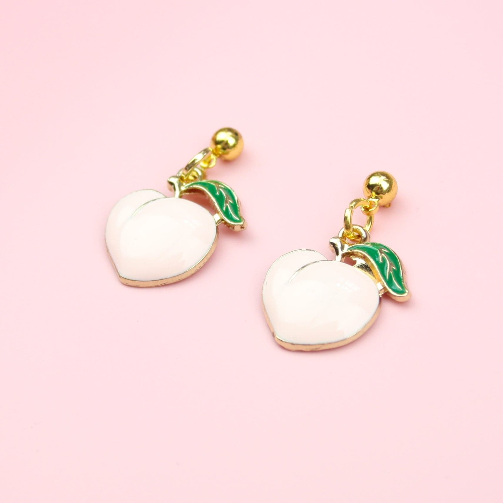 Peach Earrings