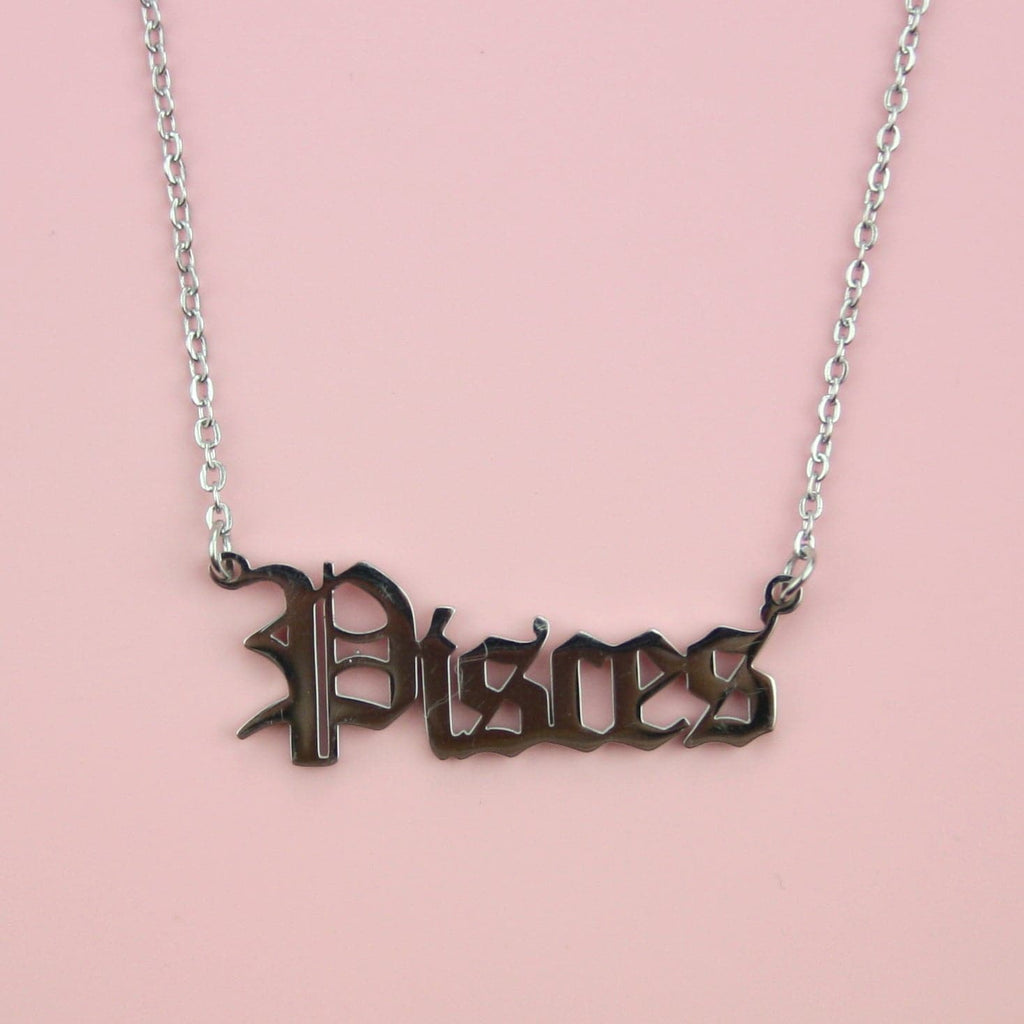 Pisces Horoscope Necklace - Sour Cherry