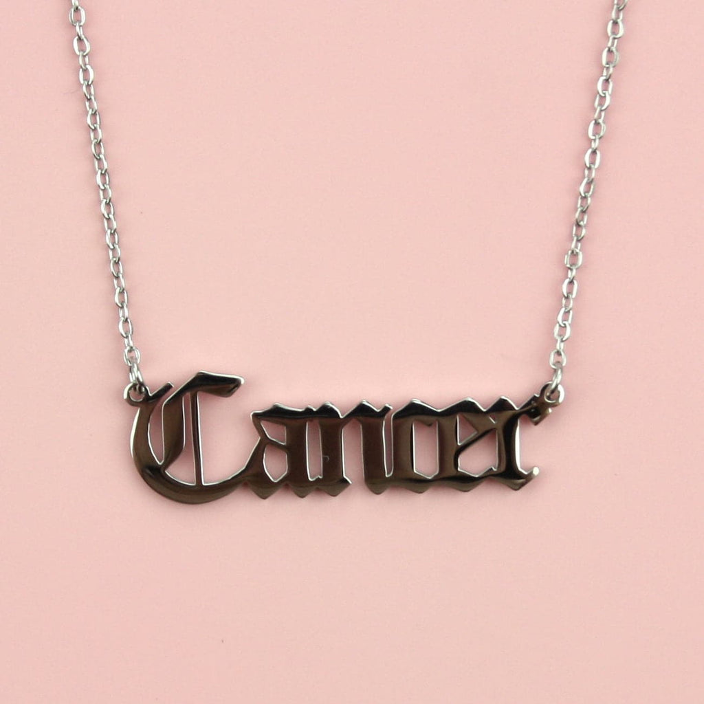 Cancer Horoscope Necklace - Sour Cherry