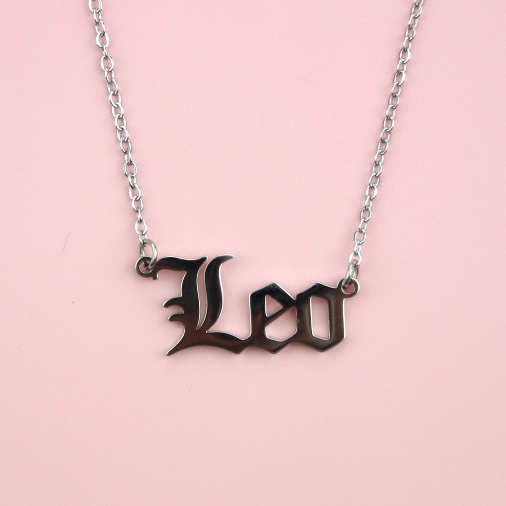 Leo Horoscope Necklace - Sour Cherry
