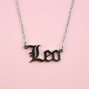 Leo Horoscope Necklace - Sour Cherry