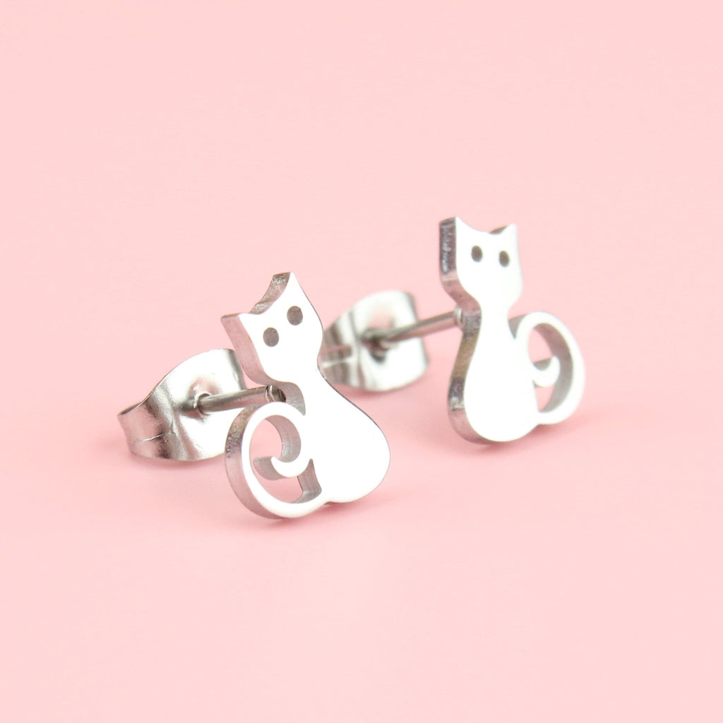 Feline Fine Earrings - Sour Cherry