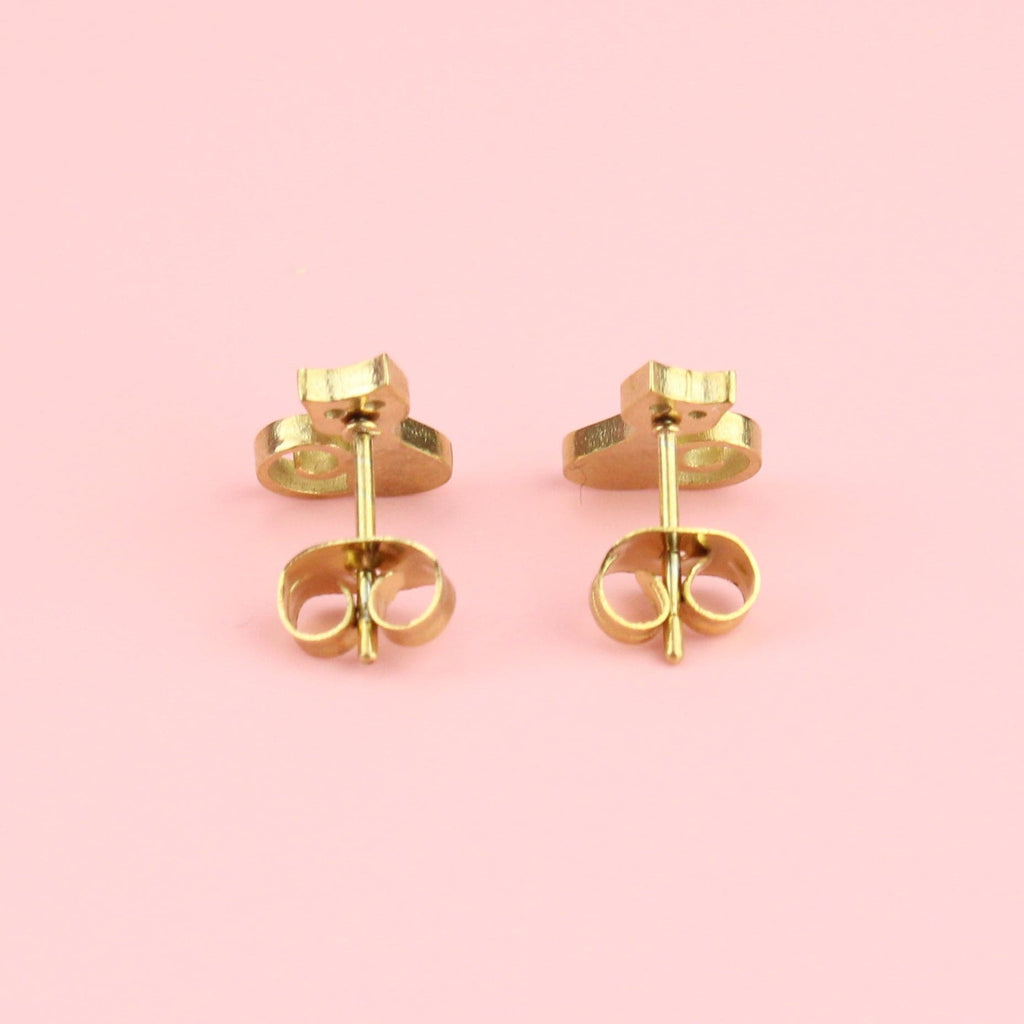 Feline Fine Earrings (Gold Plated) - Sour Cherry