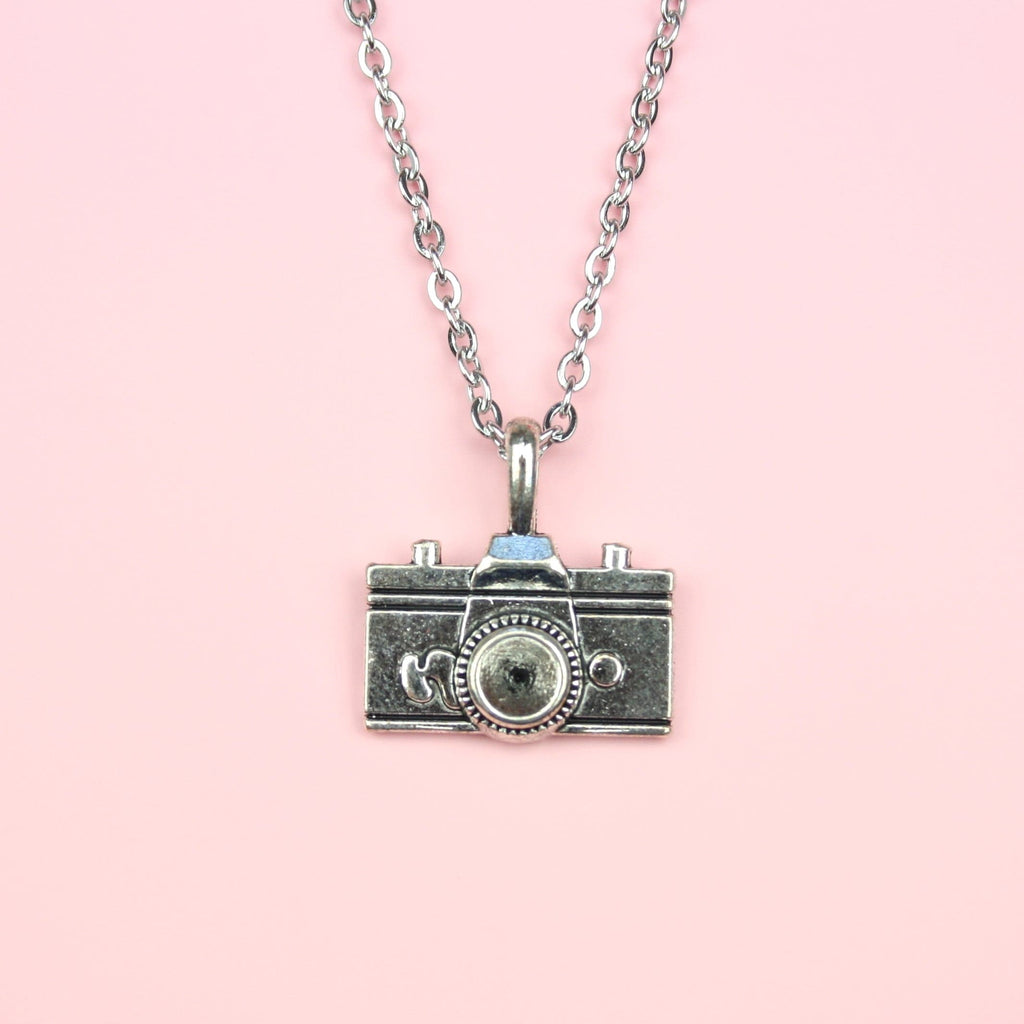 Vintage Camera Necklace - Sour Cherry
