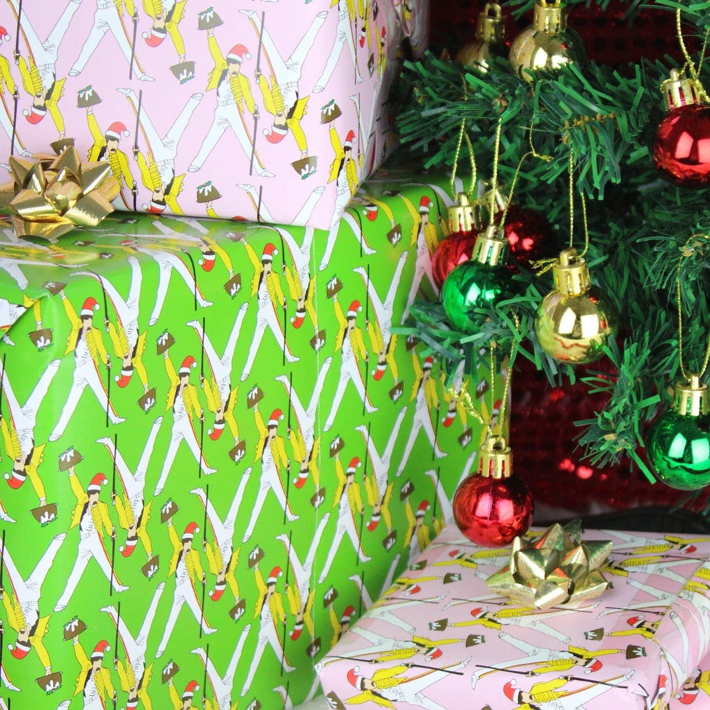 Green Freddie Mercury Bohemian Wrapsody Paper & Tags - Sour Cherry