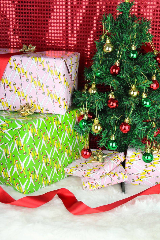 Green Freddie Mercury Bohemian Wrapsody Paper & Tags - Sour Cherry