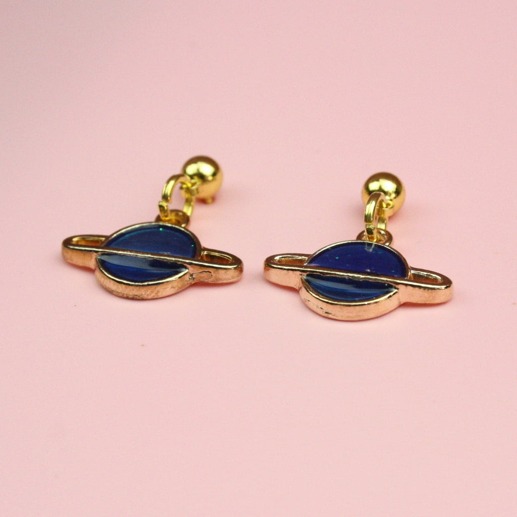 Blue Planet Earrings - Sour Cherry