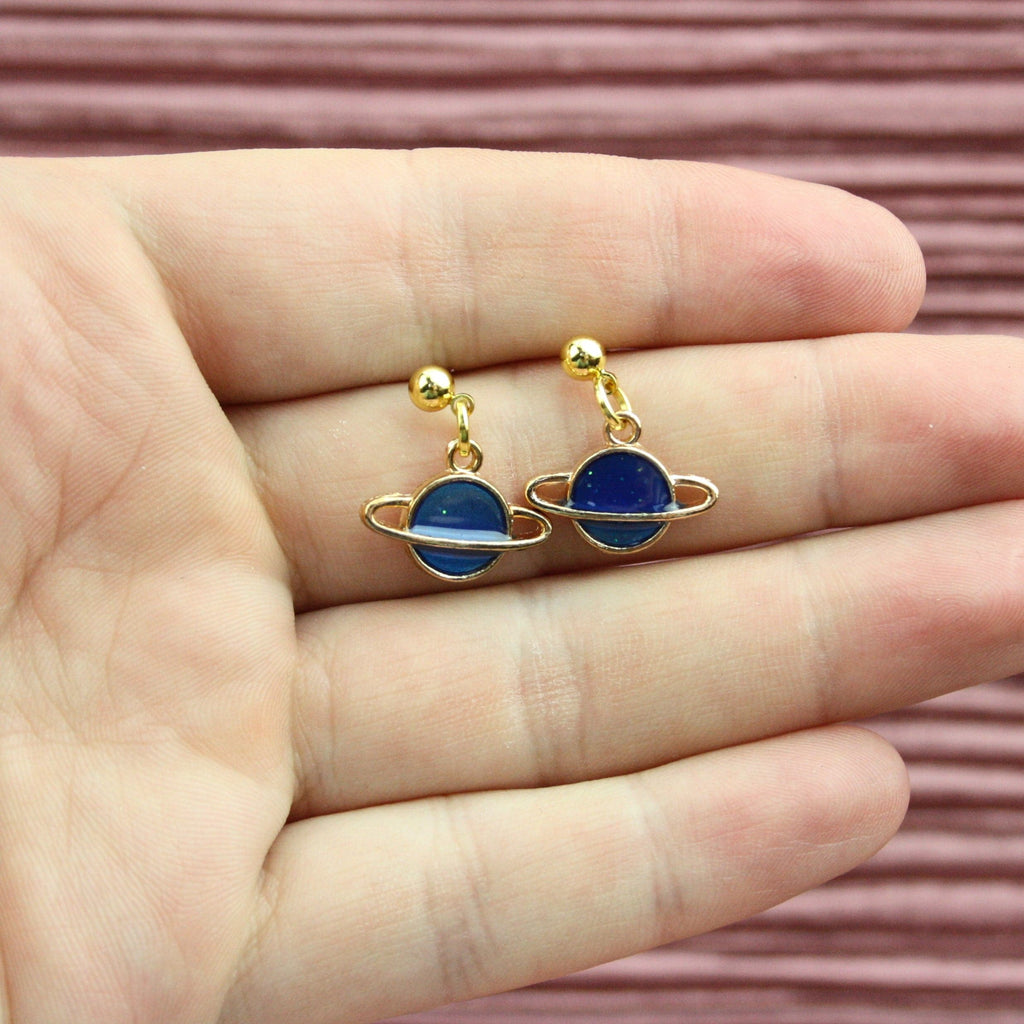 Blue Planet Earrings - Sour Cherry