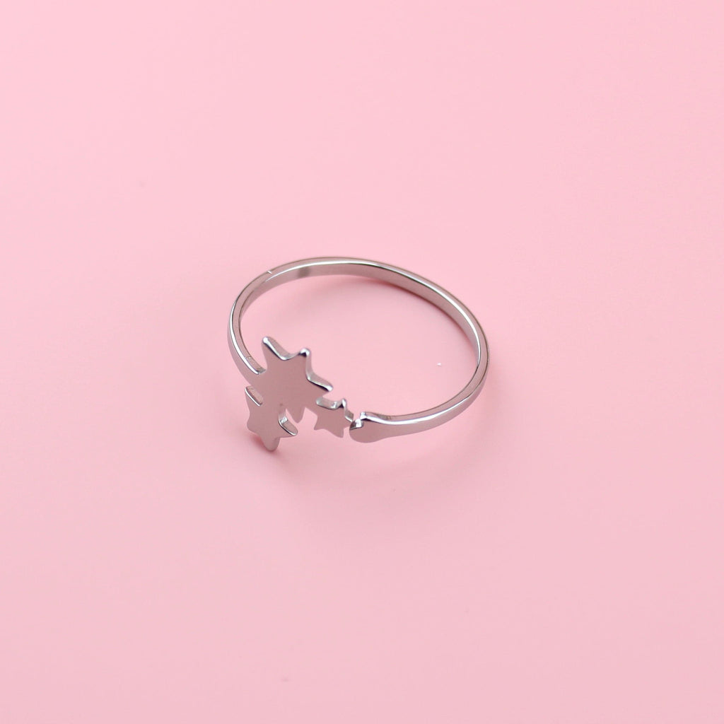 Celestial Star Ring (Stainless Steel) - Sour Cherry