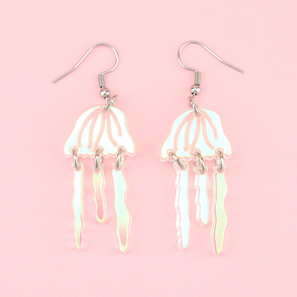 Jellyfish Earrings - Sour Cherry