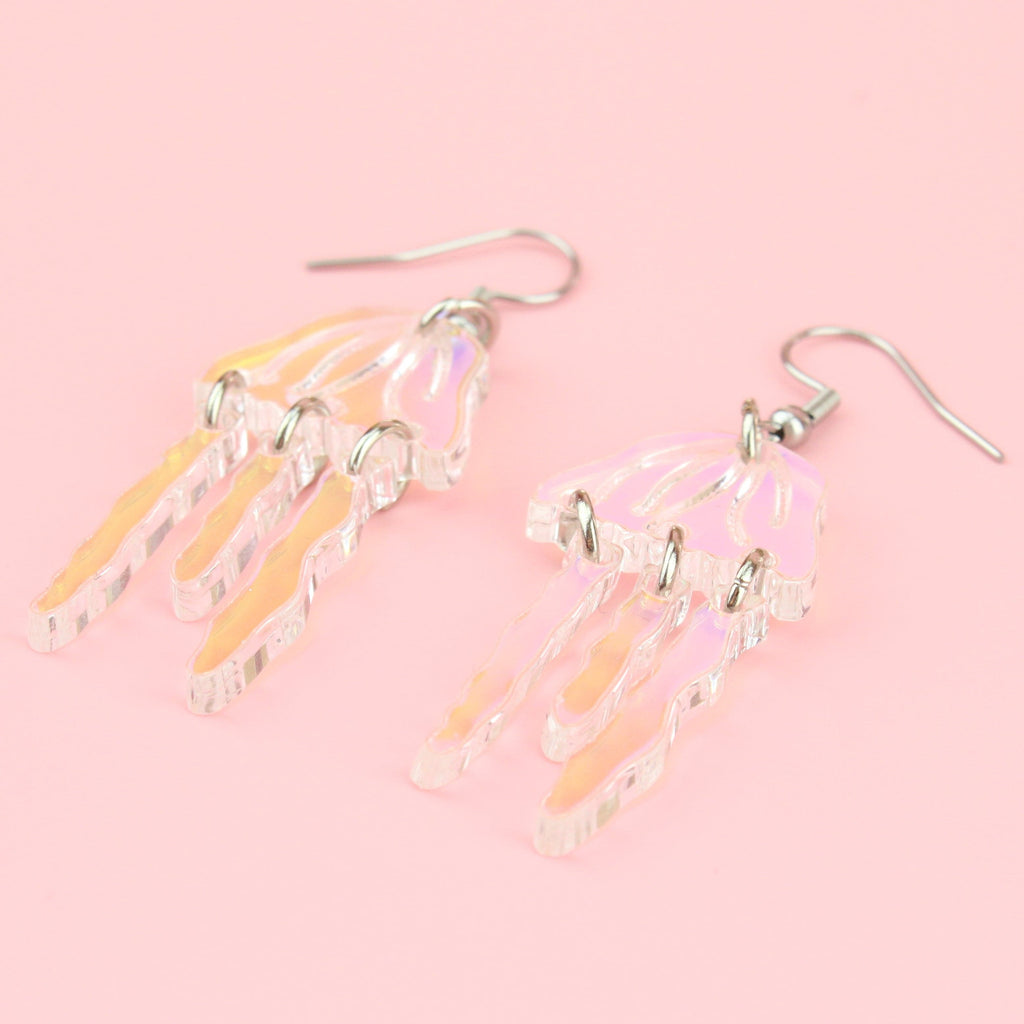 Jellyfish Earrings - Sour Cherry