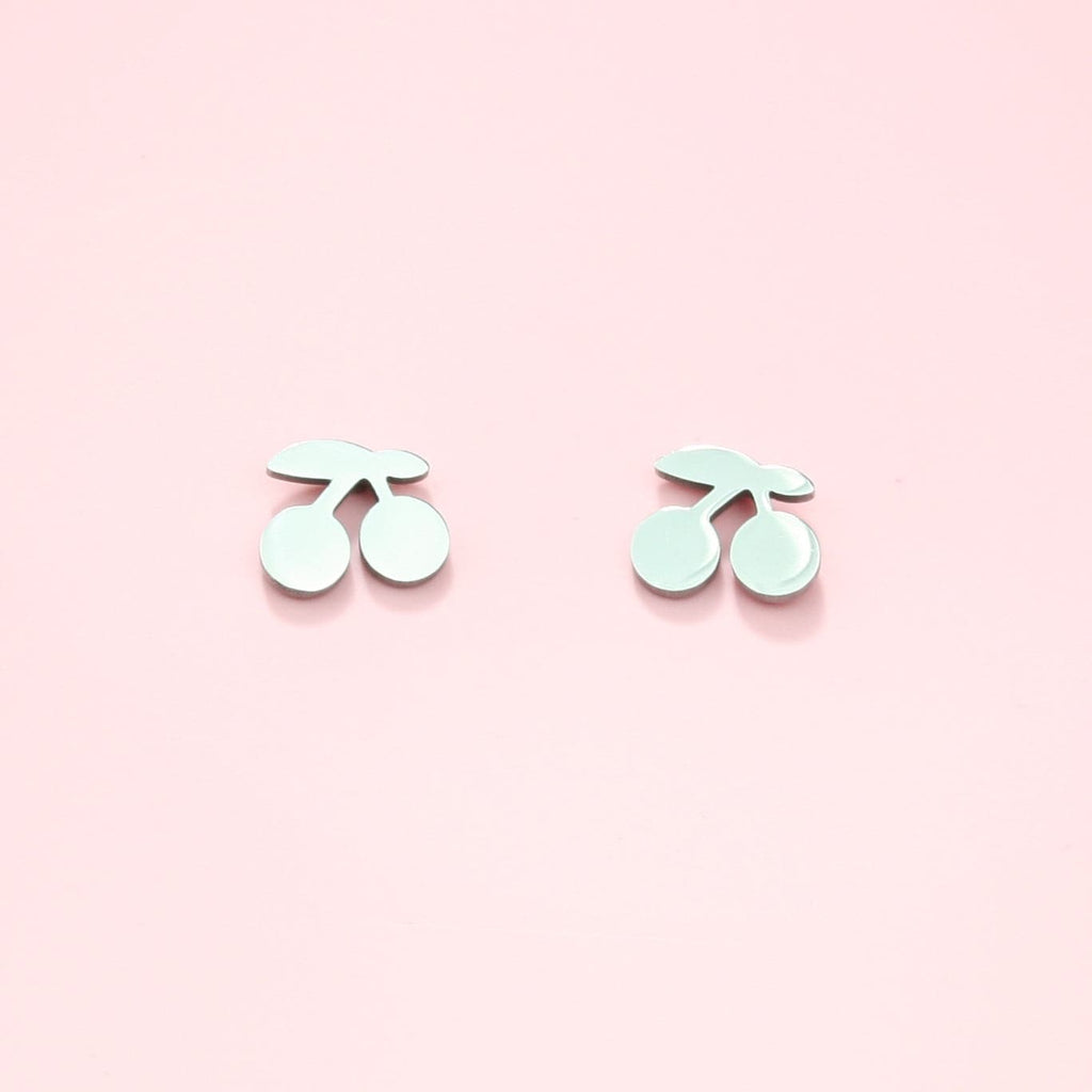 Cherry Stud Earrings - Sour Cherry