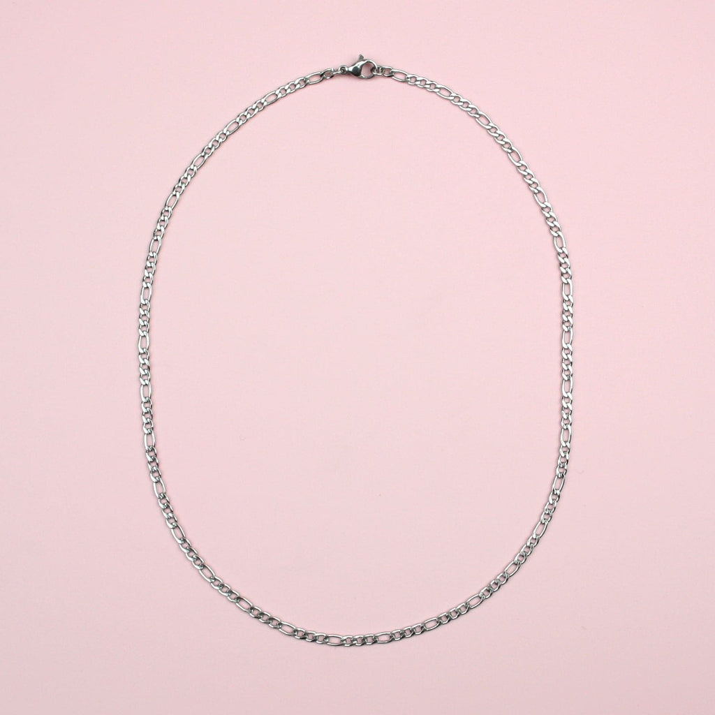 16 Inch Figaro Chain Necklace - Sour Cherry