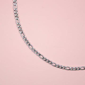 16 Inch Figaro Chain Necklace - Sour Cherry