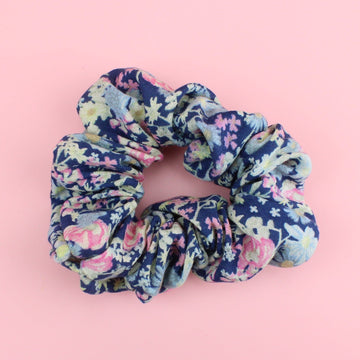 Helen Floral Scrunchie - Sour Cherry