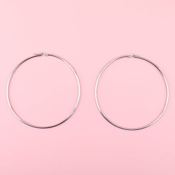 Large Stainless Steel Hoops