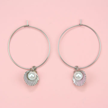 Beachy Keen Earrings (Pink) - Sour Cherry