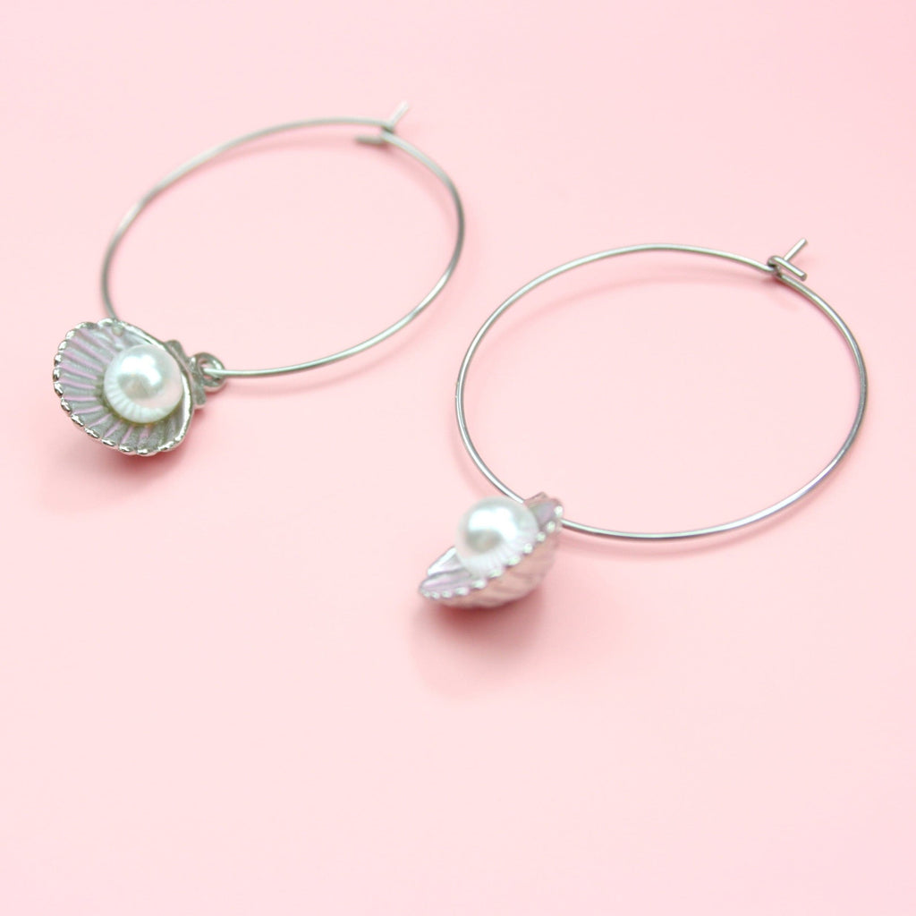 Beachy Keen Earrings (Pink) - Sour Cherry