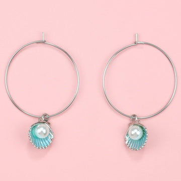 Beachy Keen Earrings (Blue) - Sour Cherry