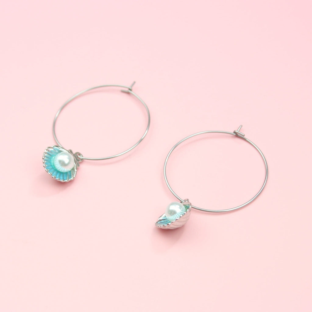 Beachy Keen Earrings (Blue) - Sour Cherry