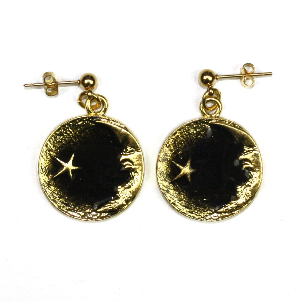 Once In A Black Moon Earrings - Sour Cherry