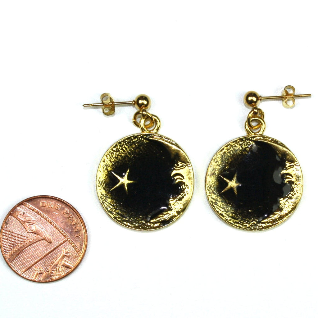 Once In A Black Moon Earrings - Sour Cherry