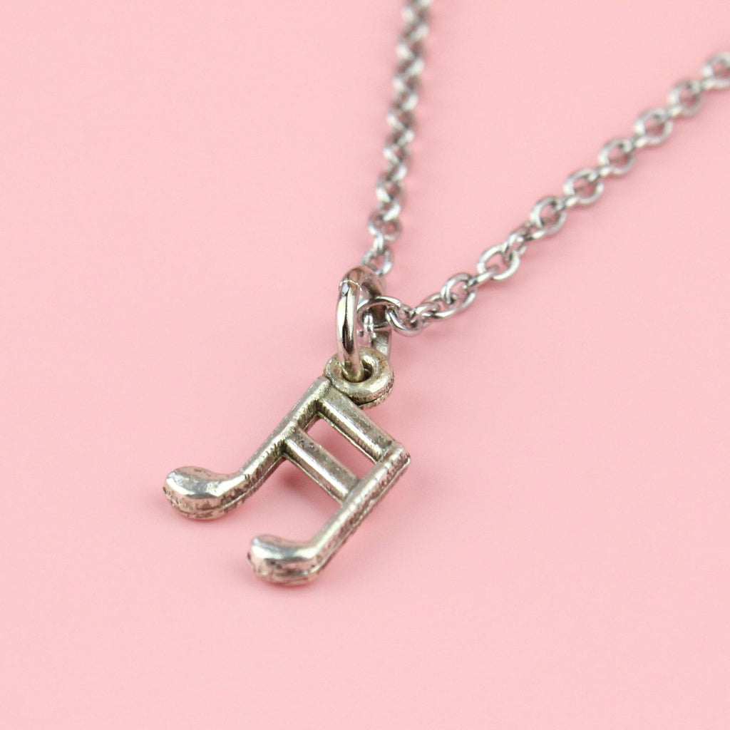 You Are The Music In Me Necklace - Sour Cherry